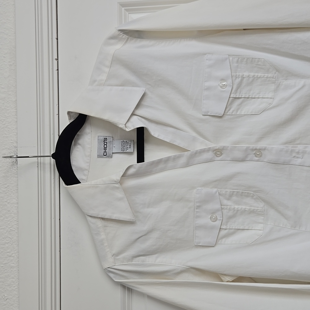 White Chicos button up - Picture 2 of 9